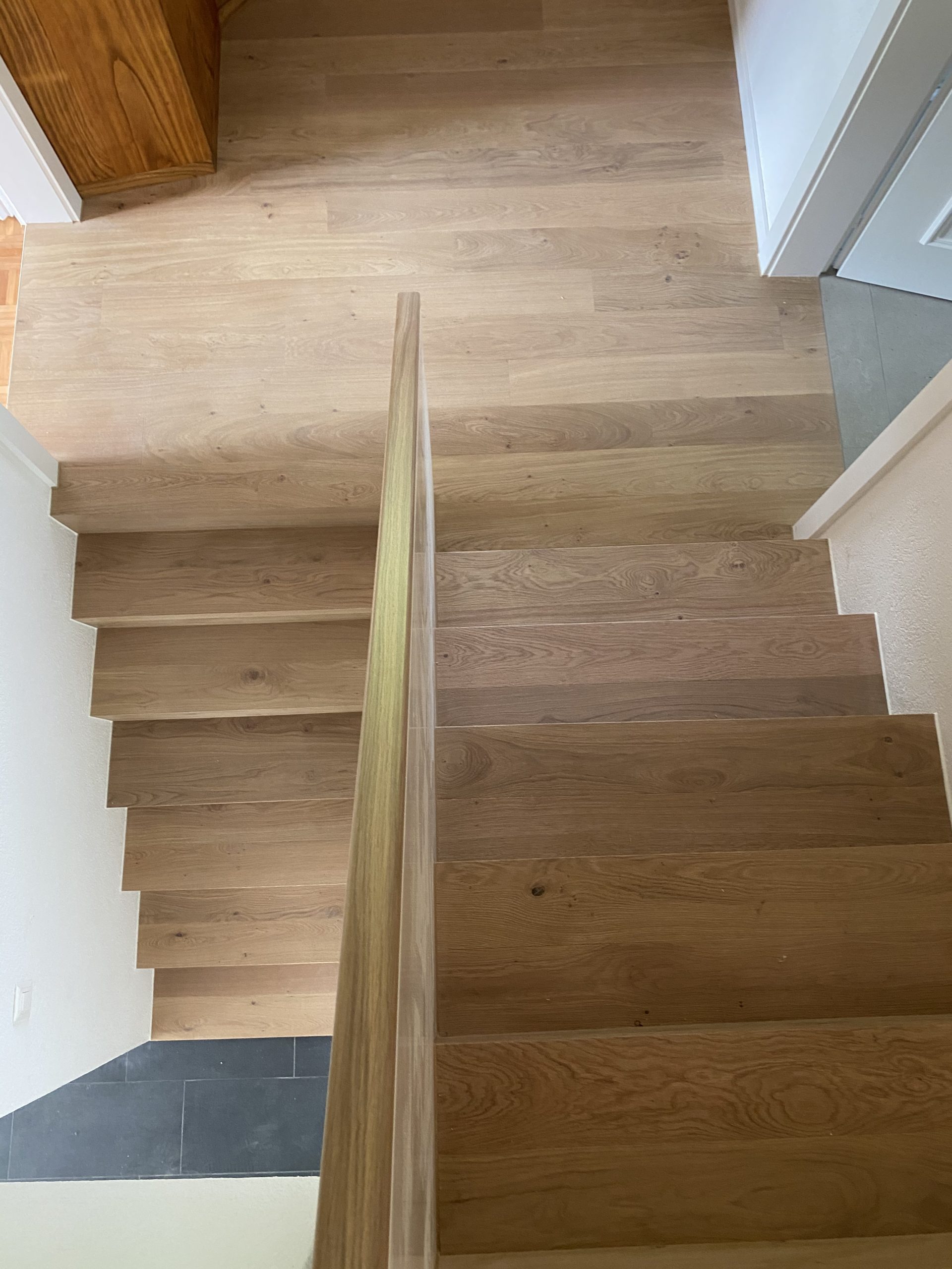 Barmetboden | Treppe aus Trapa-Parkett